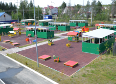 Детские площадки для прогулок