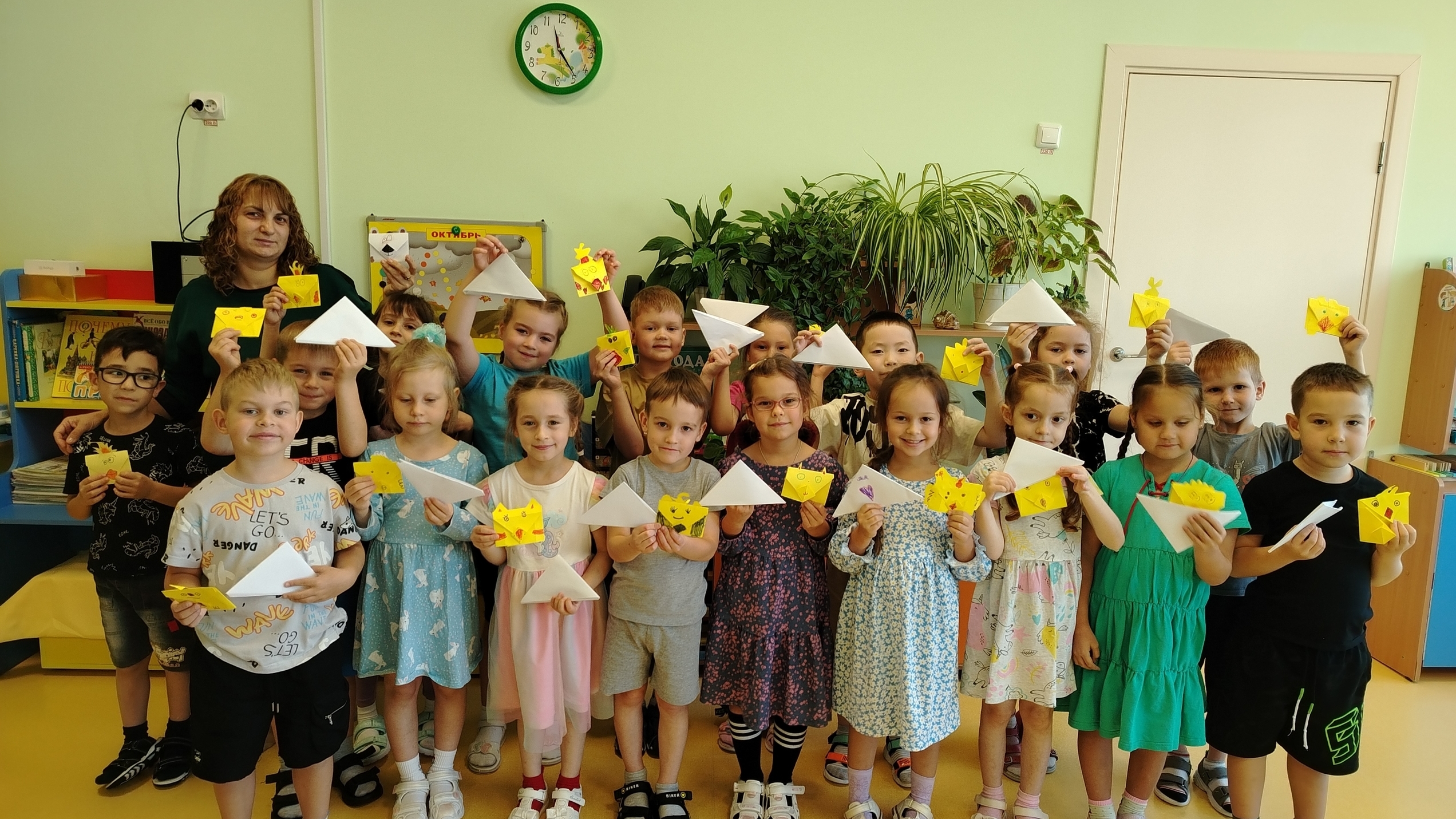 Встреча с библиотекарем в рамках мастер-класса «Авторский конверт»